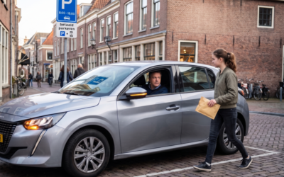 Parkeerbelasting bij ophalen klein pakketje